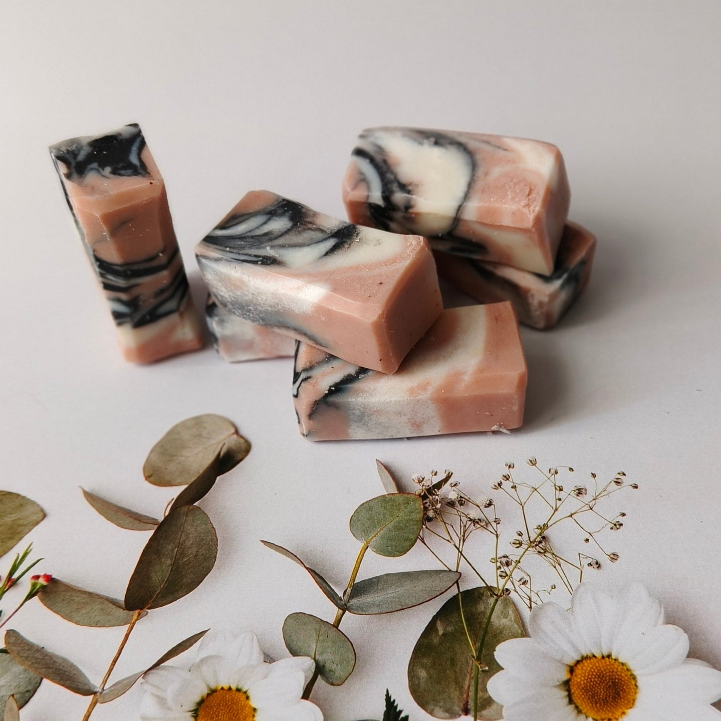 Orange, Patchouli & Lavender essential oil blend Spa Soap with natural clay & activated charcoal.