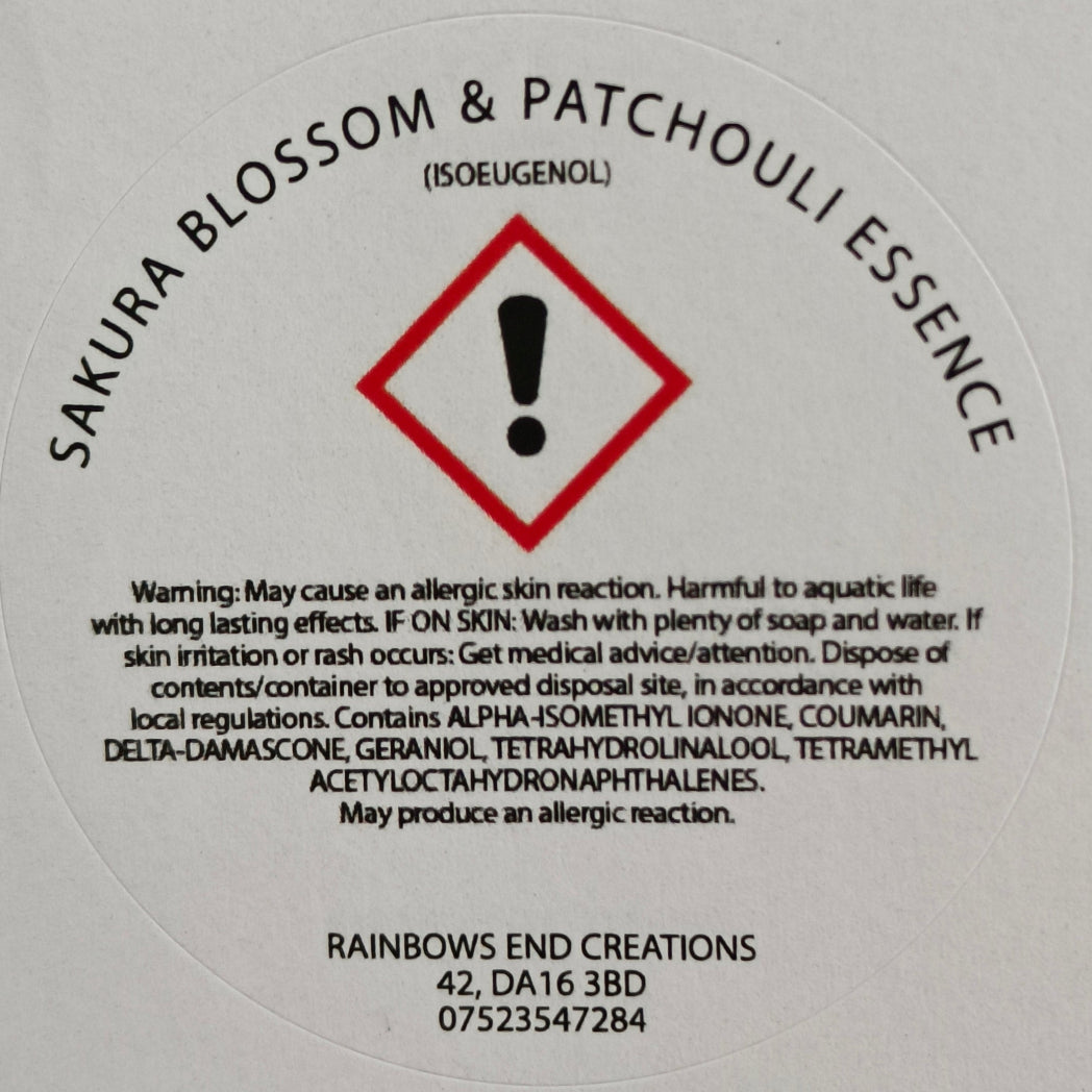 Sakura Blossom & Patchouli Essence Fragrance